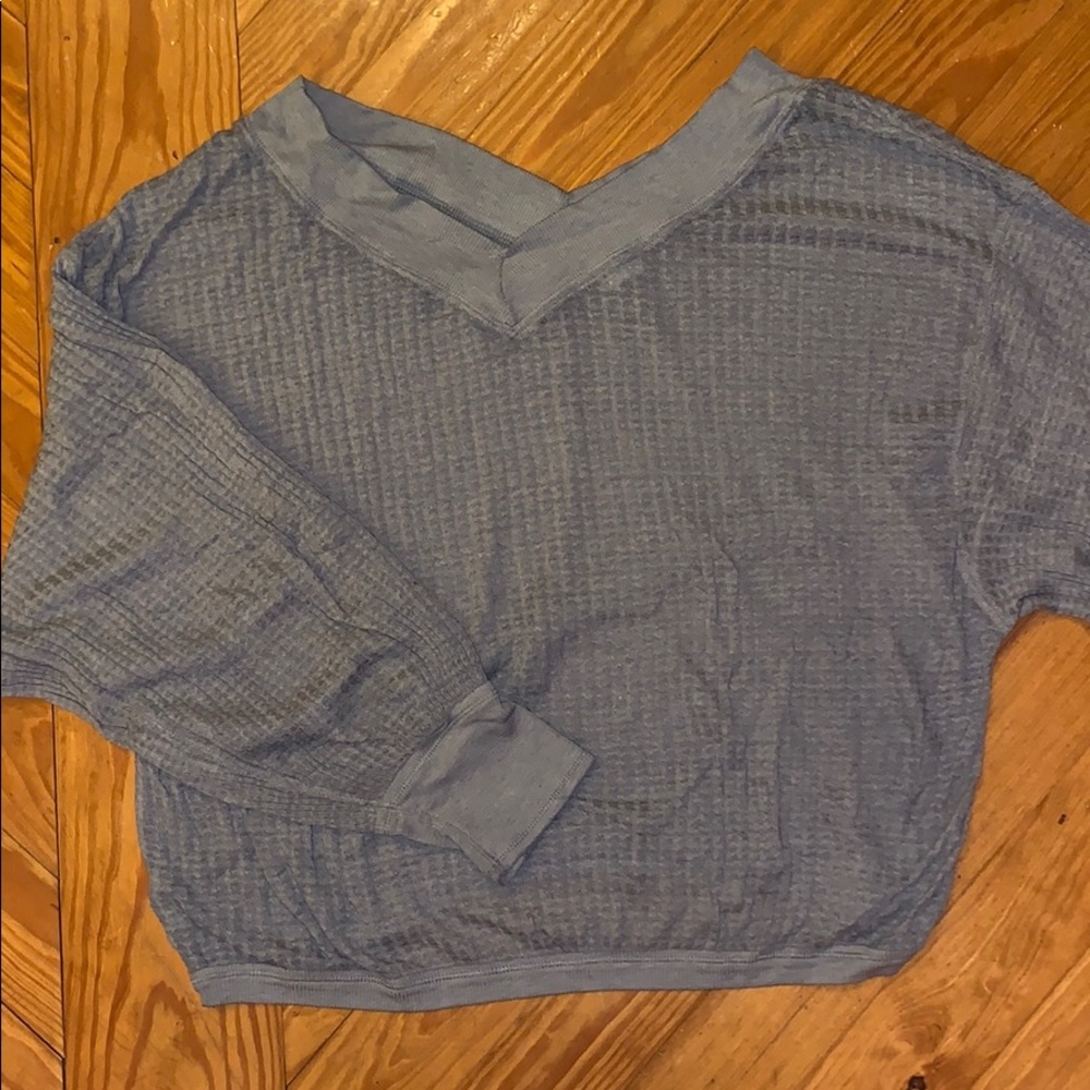 Free People - Slouchy V-Neck Sweater